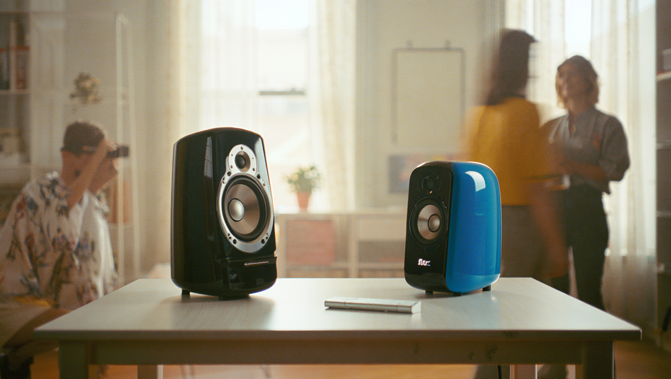 Quiet Minimal Speakers for Calls & Music